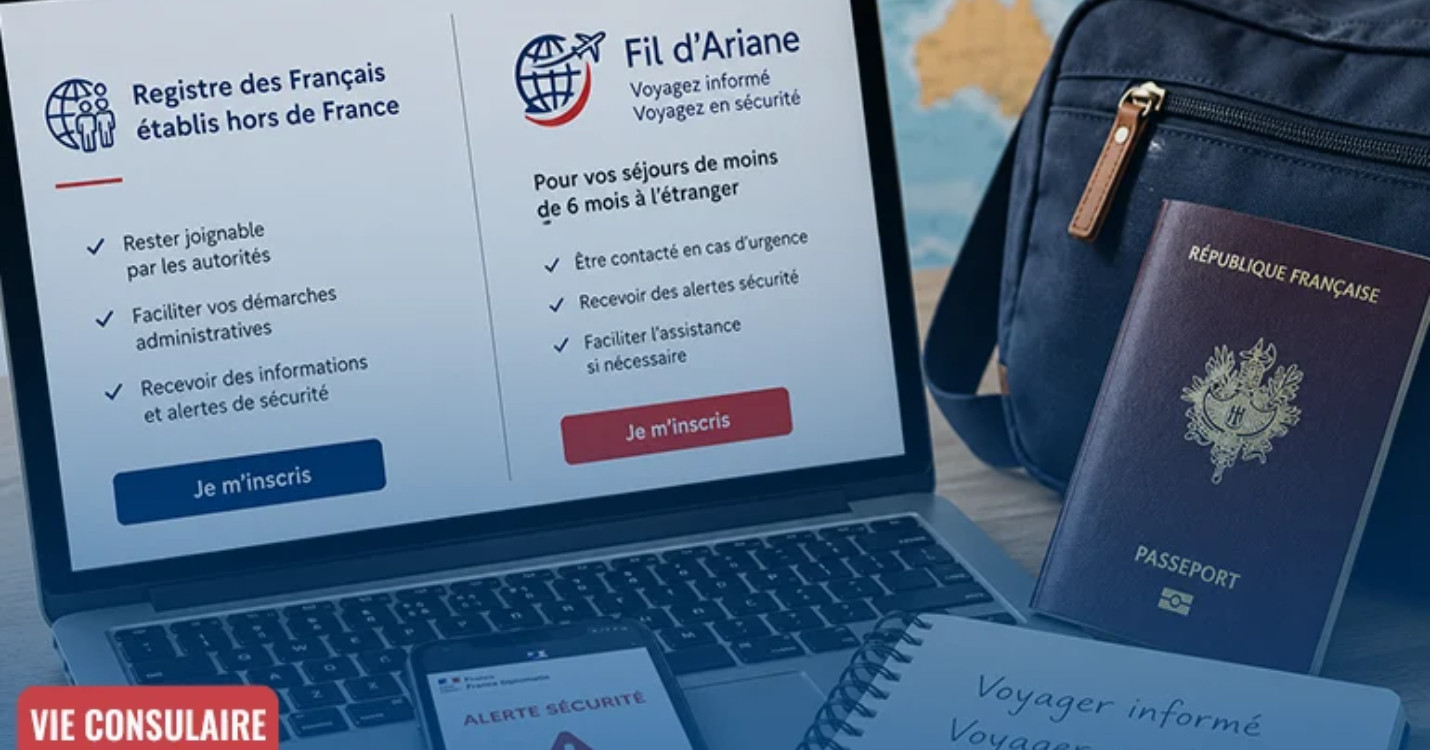 Pourquoi s’inscrire au registre des Français de l’étranger et sur le Fil d’Ariane ?
