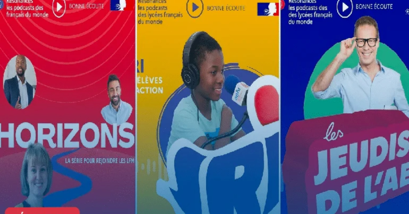 L’AEFE lance « Résonances », plongez au cœur des lycées français du monde grâce au podcast